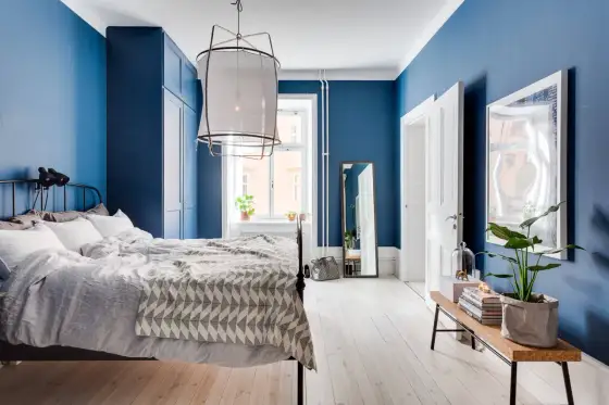 Camera da letto blu - Guida per un ambiente perfetto